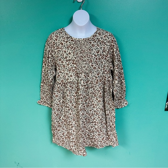 Rylee & Cru Vintage Floral Long Sleeve Cottagecore Sadie Dress Girls 12/14 NWT - Picture 2 of 7